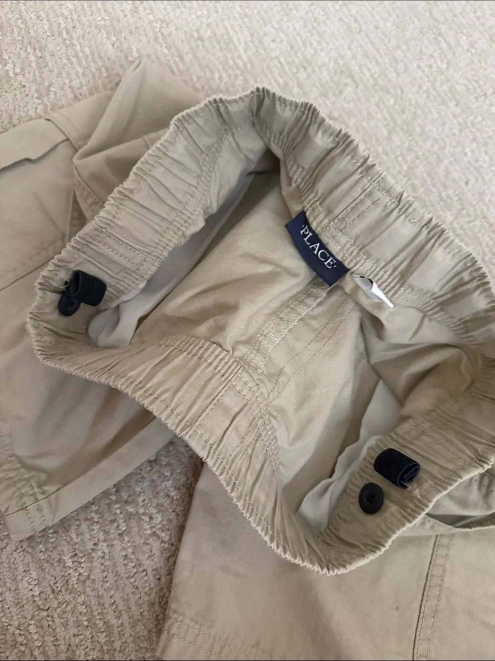 The Children's Place Beige Cargo Shorts